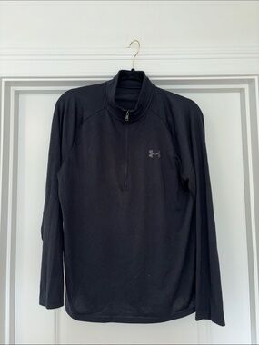 Under Armour Black Half-Zip Performance Top